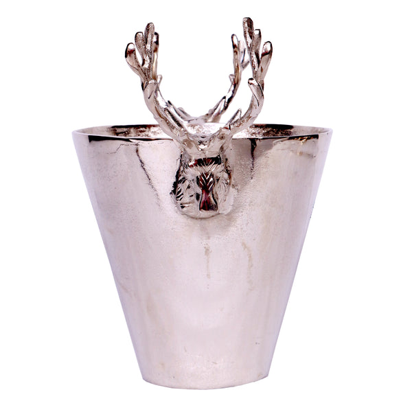 Champagne Cooler with Antler Handles 42cm