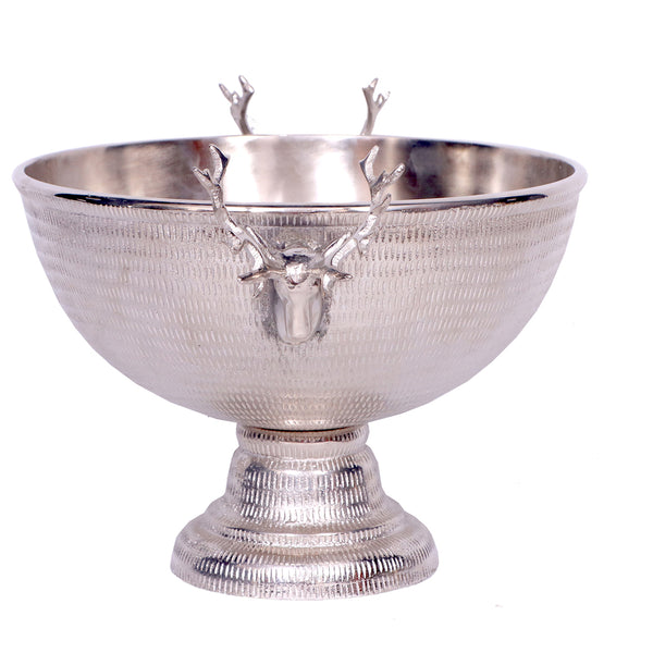 Bowl Centerpiece with Deer Handles 54cm