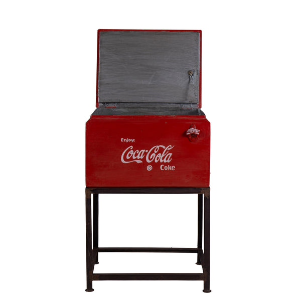Coca Cola Cooler Box on Stand