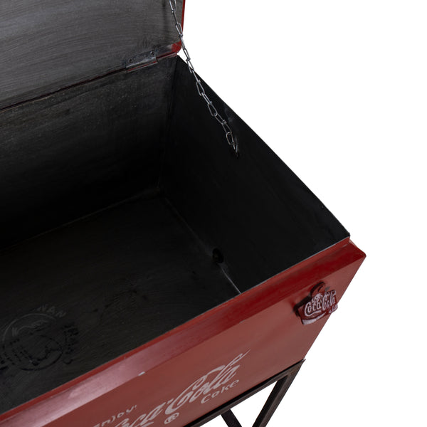 Coca Cola Cooler Box on Stand