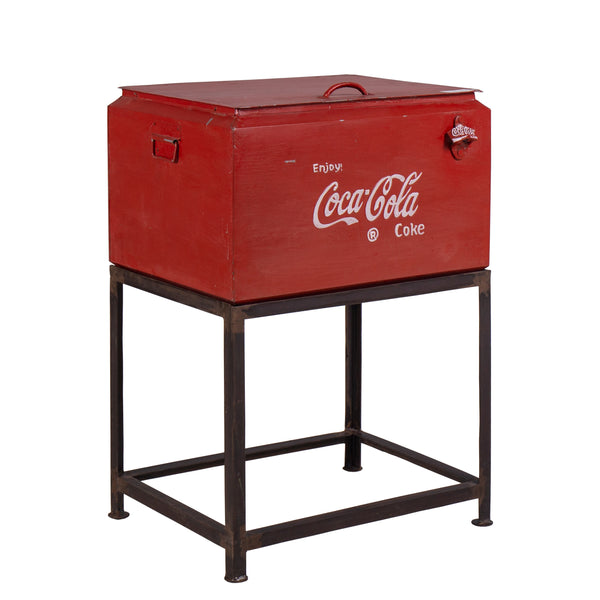 Coca Cola Cooler Box on Stand