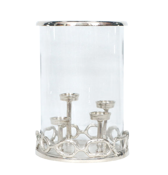 Lantern with 4 Candlelight Holders 39cm