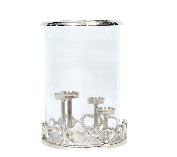 Lantern with 4 Candlelight Holders 39cm