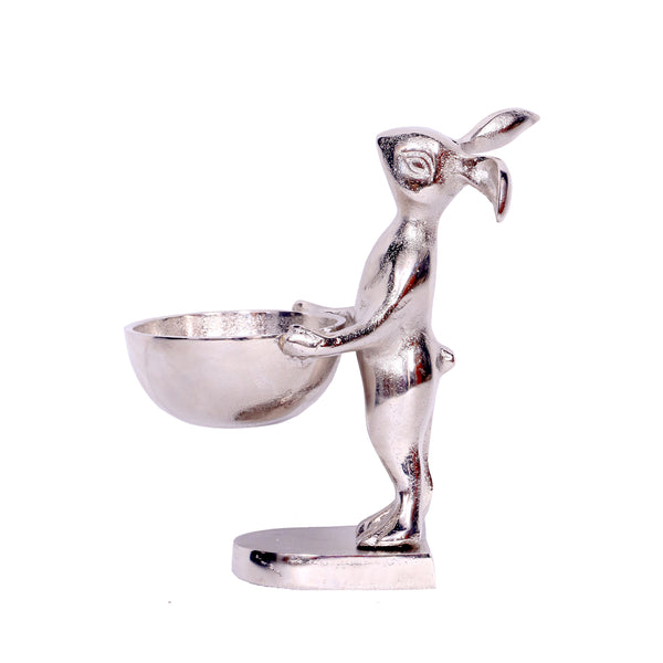Rabbit with Bowl 21cm