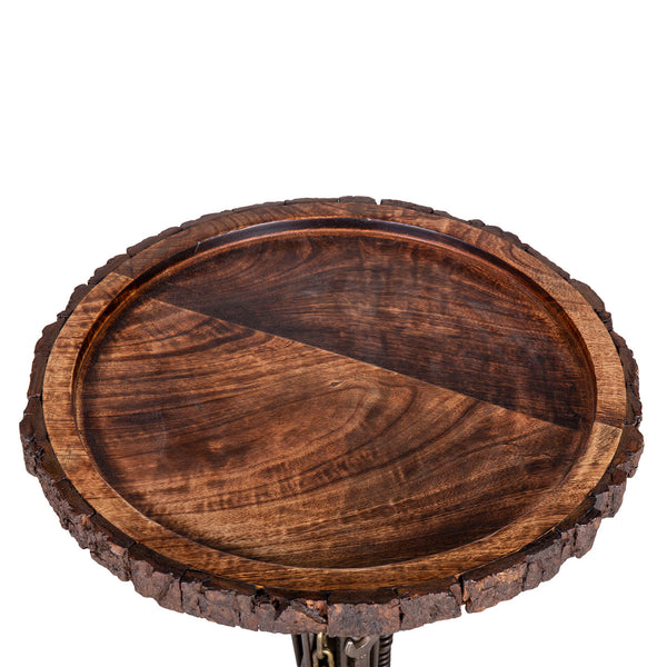 Wrought Iron Hand Table