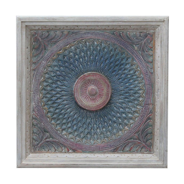 Side Table with Glass