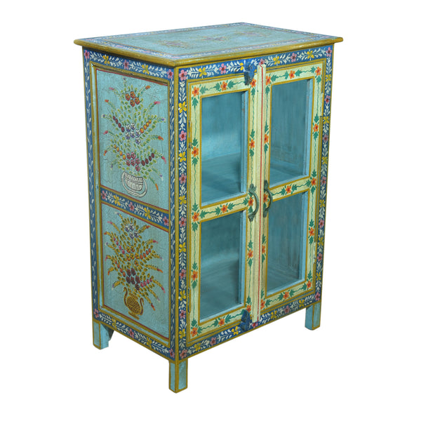 Hand Painted 2 Door Cabinet
