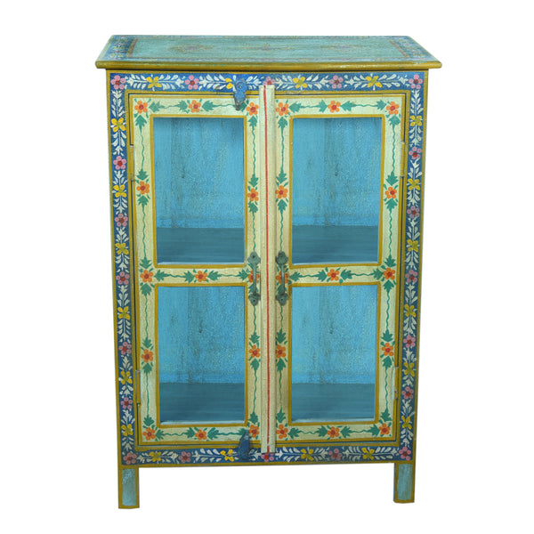 Hand Painted 2 Door Cabinet