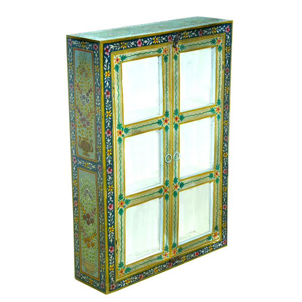 Hand Painted 2 Door Cabinet