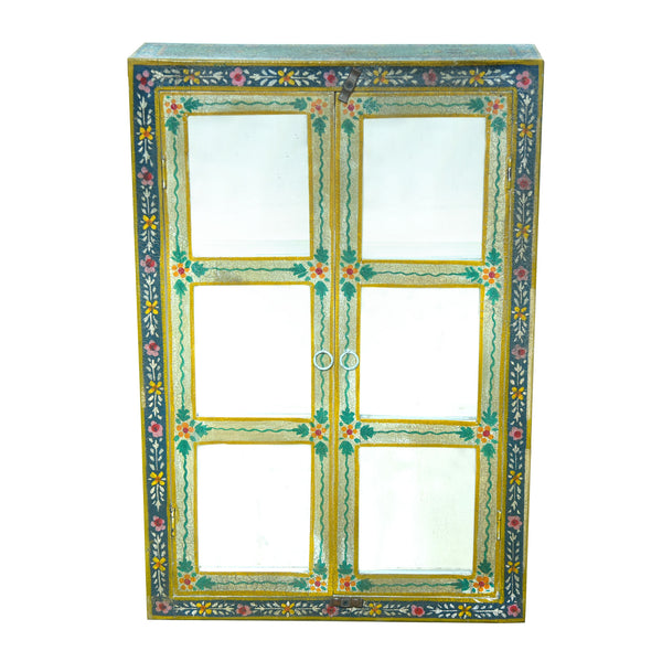 Hand Painted 2 Door Cabinet