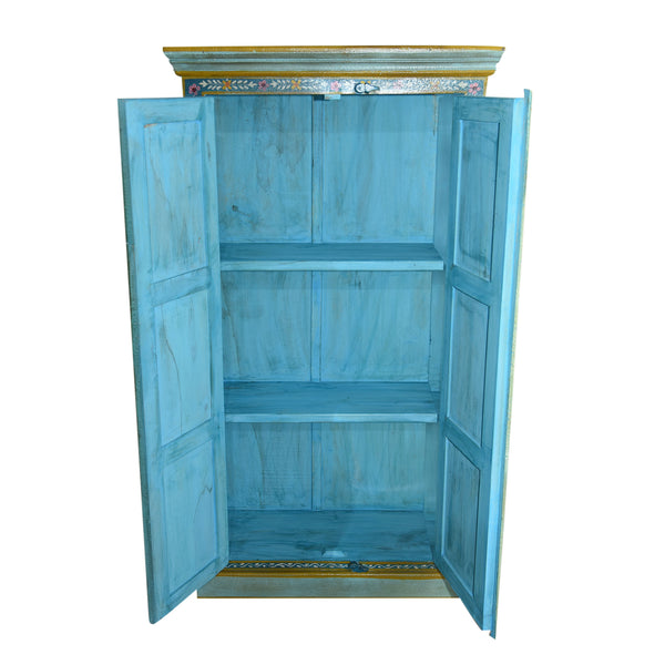 Hand Painted 2 Door Cabinet