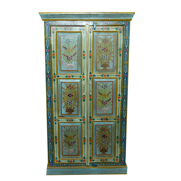 Hand Painted 2 Door Cabinet