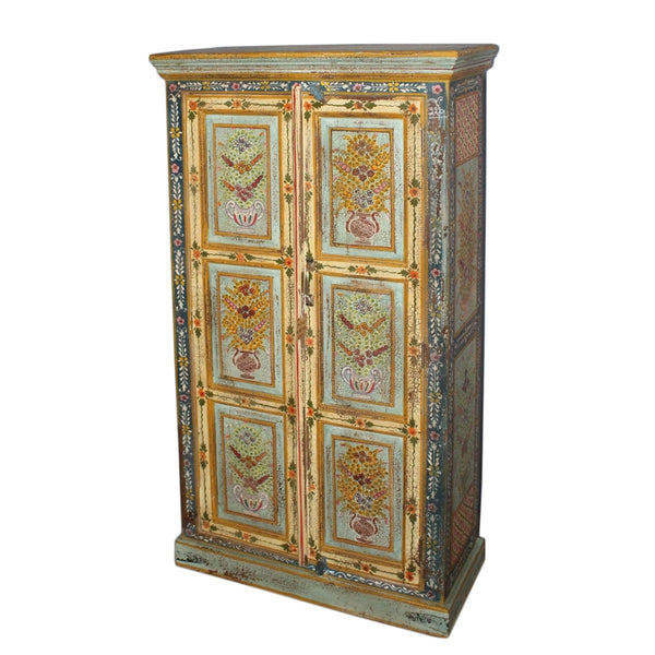 Hand Painted 2 Door Cabinet