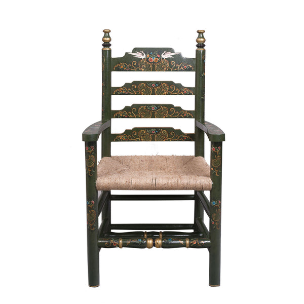 Green Fountain Design Wooden Arm Chair