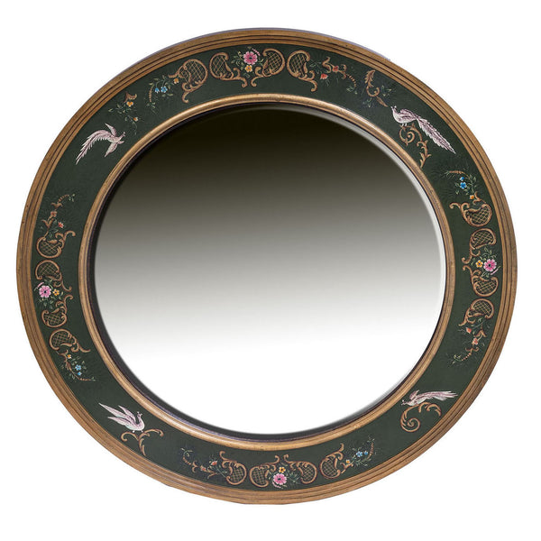 Green Fountain Design Large Round Mirror