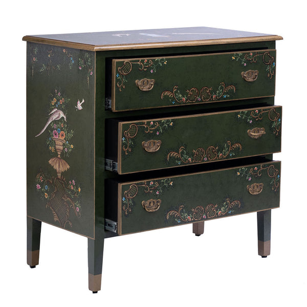 Green Fountain Design 3 Drawer Chest