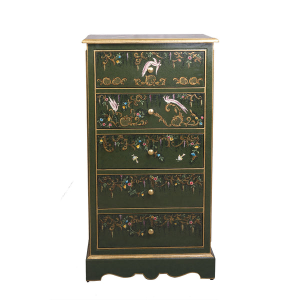 Green Fountain Design 5 Drawer Cabinet