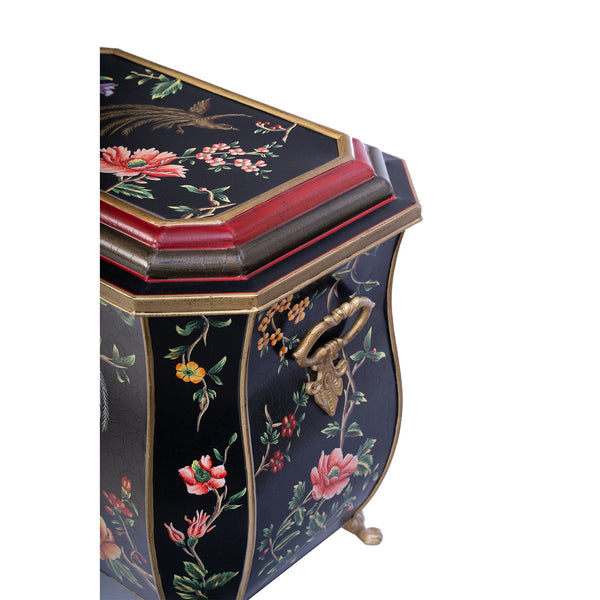 Black Lyre Bird Design Storage