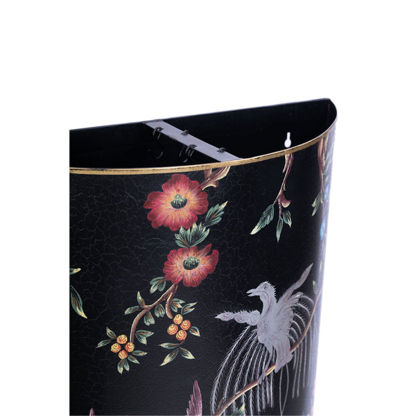 Black Lyre Bird Design Umbrella Stand