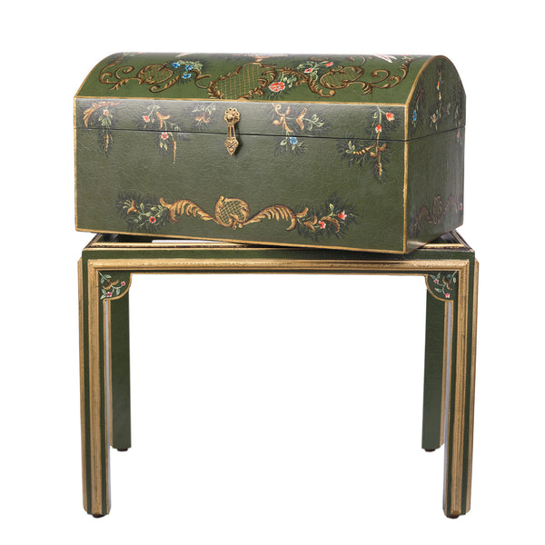 Green Fountain Design Dome Box on Stand