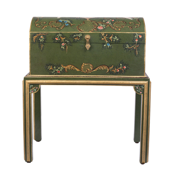 Green Fountain Design Dome Box on Stand