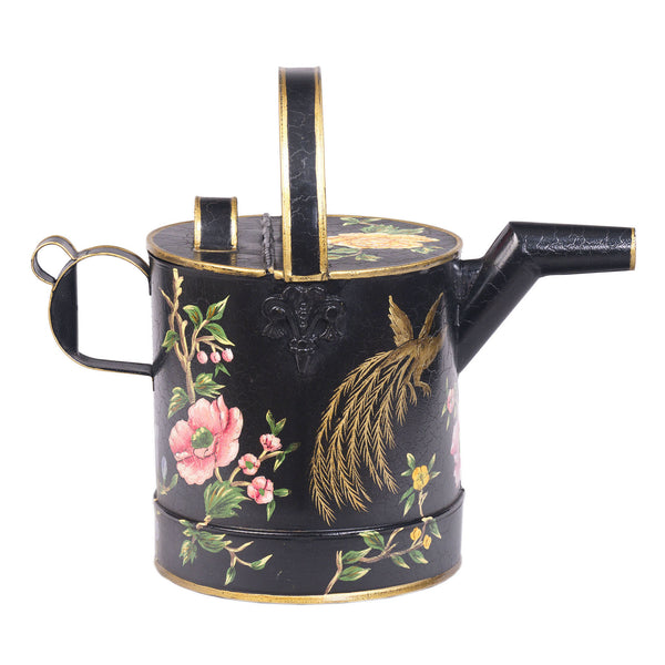 Black Lyre Bird Design Watering Can