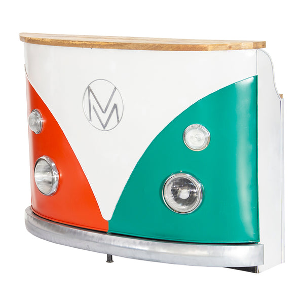 Campervan Bar Counter with Lights