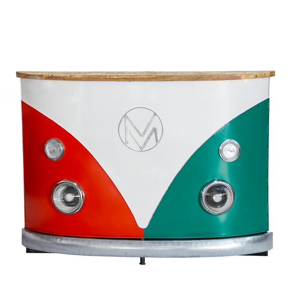 Campervan Bar Counter with Lights