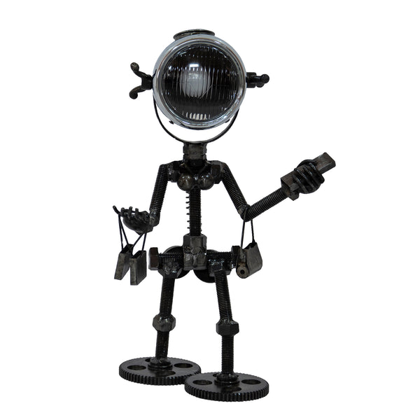 Reclaimed Parts Robot Table Lamp - Gone Shopping