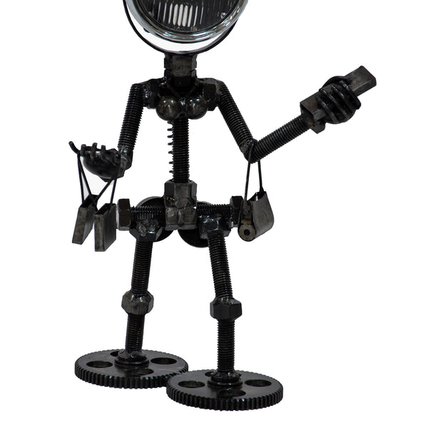 Reclaimed Parts Robot Table Lamp - Gone Shopping