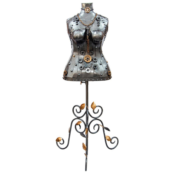 Steam Punk Dummy Bust Stand