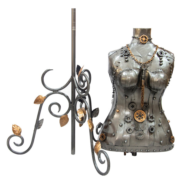 Steam Punk Dummy Bust Stand