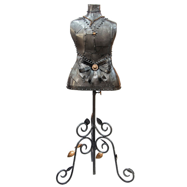 Steam Punk Dummy Bust Stand
