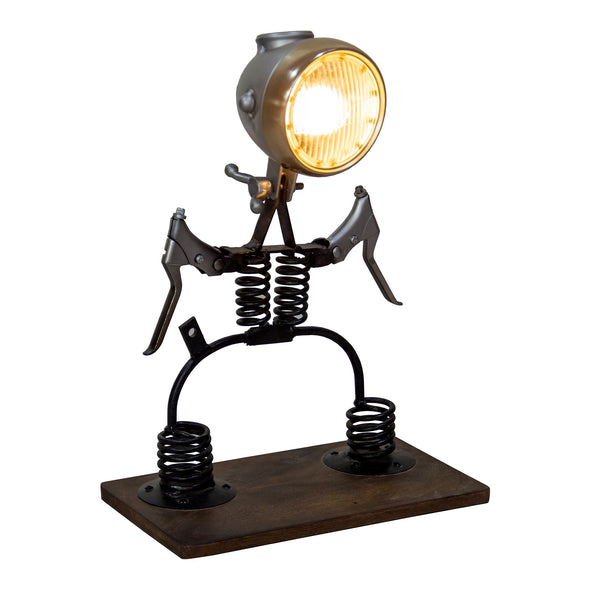 Reclaimed Bike Parts Transformer Table Lamp