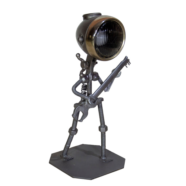 Reclaimed Parts Bass Player Table Lamp