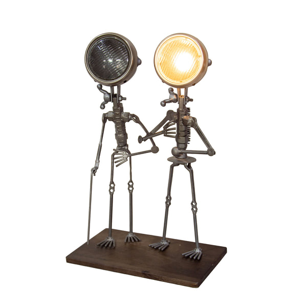 Old Couple Table Lamp