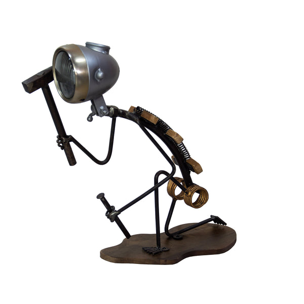 Reclaimed Parts Carpenter Table Lamp