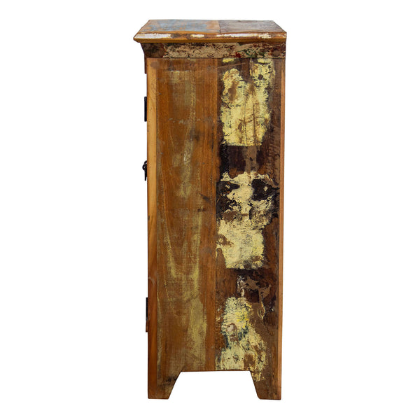 Marine Recycled 2 Louvered Door Sideboard