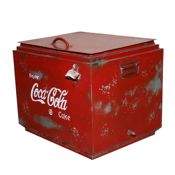 Replica Large Coca-Cola Chest with Bottle Opener
