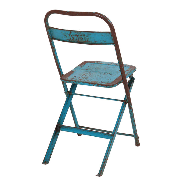 Coloured Iron Folding Chair
