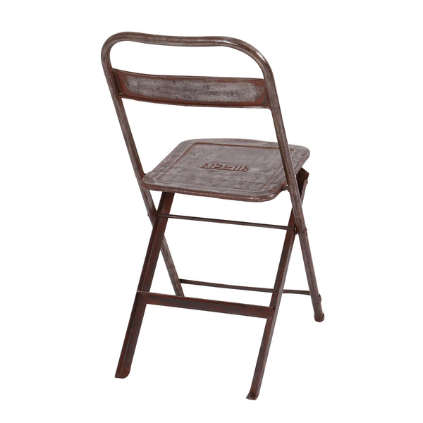 Coloured Iron Folding Chair
