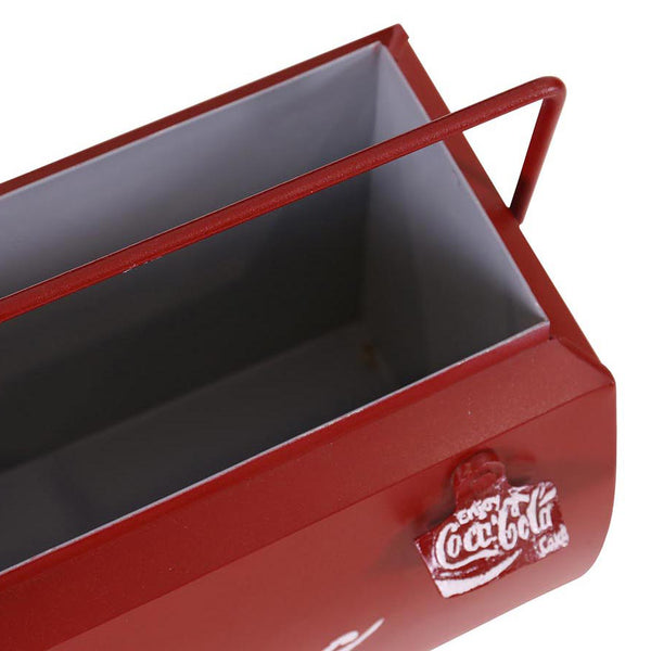 Vintage Coca-Cola Cooler Box with Handle