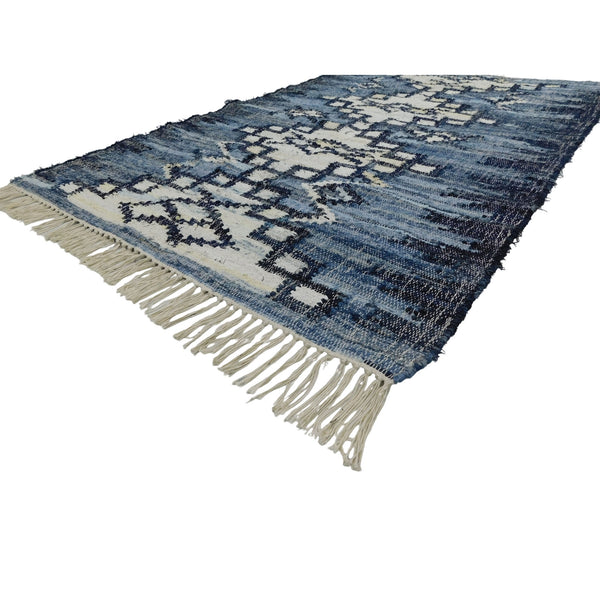 Recycled Denim Rug - W120 x H180cm