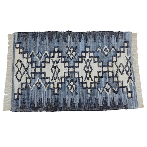 Recycled Denim Rug - W120 x H180cm