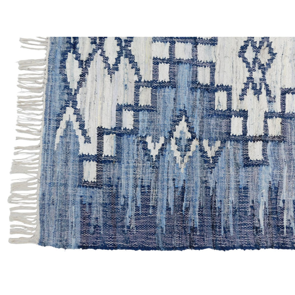 Recycled Denim Rug - W160cm x H230cm