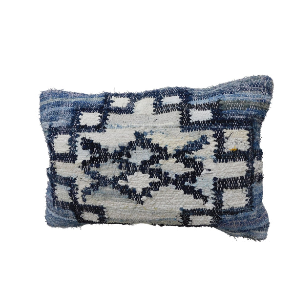 Recycled Denim Cushion -  H40 x W60cm