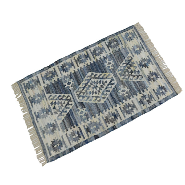 Recycled Denim Rug - W120 x H180cm