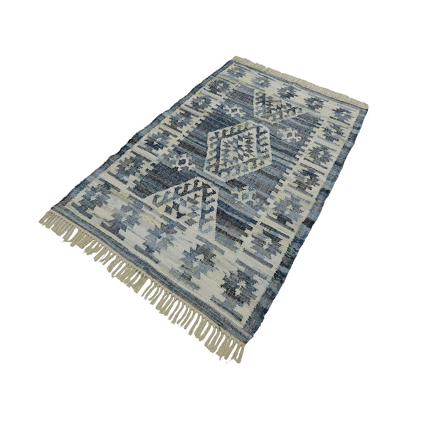 Recycled Denim Rug - W120 x H180cm