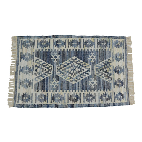 Recycled Denim Rug - W120 x H180cm
