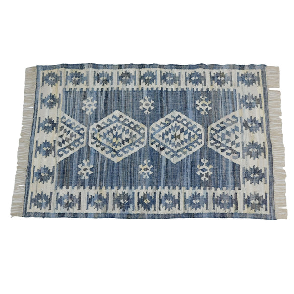 Recycled Denim Rug- W160 x H230cm